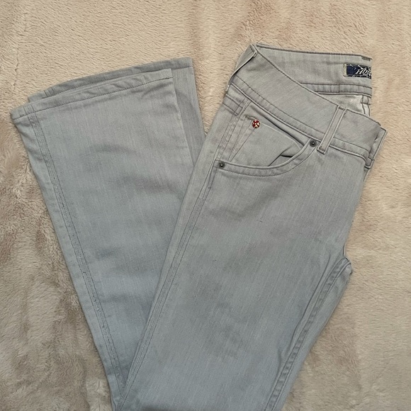 Hudson Jeans Size 28, Light Blue Flare, Excellent Used Condition - Picture 2 of 11